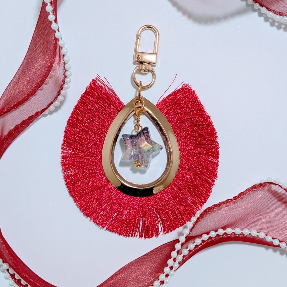 Star Bag Charm/Keychain - Picture 2 of 7